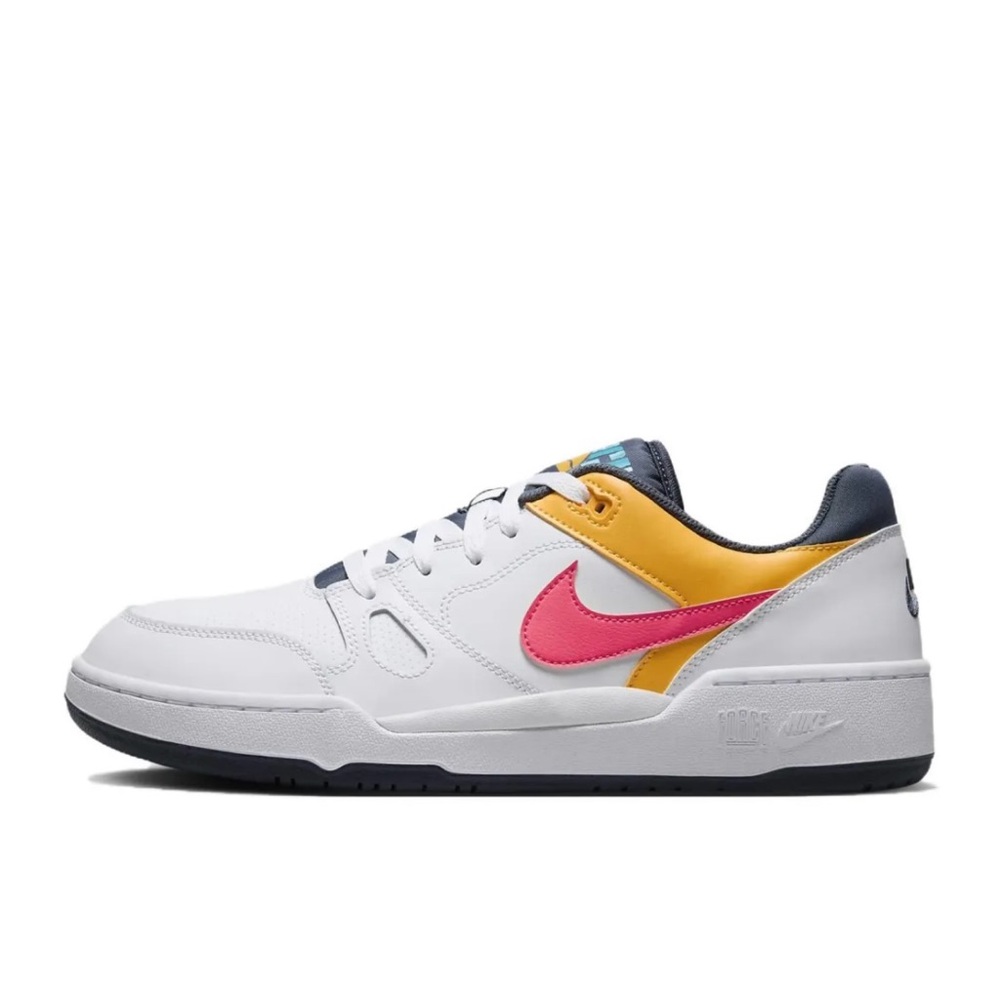 Nike Full Force Low 90's Neon Pack White Blue Pink Men's Shoe HF4846-100 NO LID